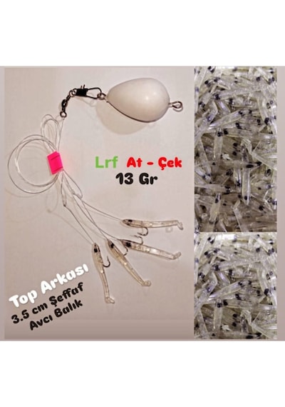 At-çek Lrf Top Arkası 3,5 Cm 13 Gr Şeffaf Avcı Balık