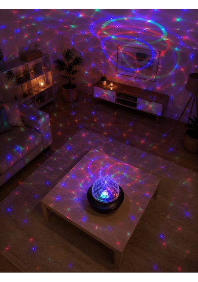 Rgb Disko Işığı Bluetooth Hoparlör Uczzdıskoxy918