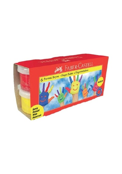 Faber-castell Parmak Boyası, 45 Ml, 6 Renk 12