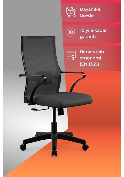 Ergolife Sit Air 24/7 B2-281k - Mesh Italy +umf X1 /km00/wh00/k15bl Tg1.0pl/m09.b02.g15.w01 - 696.61.1.222 Siyah Ergolife Sit Air 24/7 B2-281k - Mesh Italy +umf X1 /km00/wh00/k15bl Tg1.0pl/m09.b02.g15.w01 - 696.61.1.222 Siyah