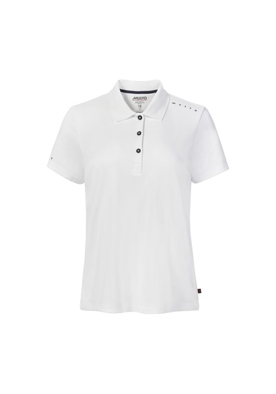 Musto W Evo Crew Sunblock Ss Polo Beyaz