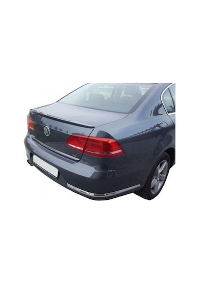 Volkswagen Passat B7 Uyumlu Yedek Parça Spoiler Boyasız Fiber