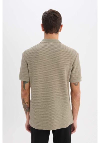 DeFacto Regular Fit Polo Yaka Kısa Kollu Tişört E1215AX25SMKH465