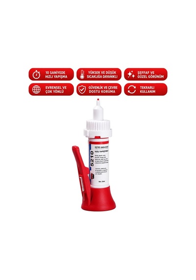 Pm-29676 Yağ Bazlı Jel Tipi Süper Hızlı Çok Amaçlı Güçlü Yapıştırıcı Belirtilmemiş