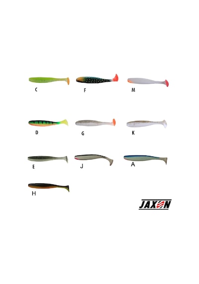 Silikon Balık Jaxon Gummy Intensa Tg-ınb095 10cm 5 Li Pk Renk:f