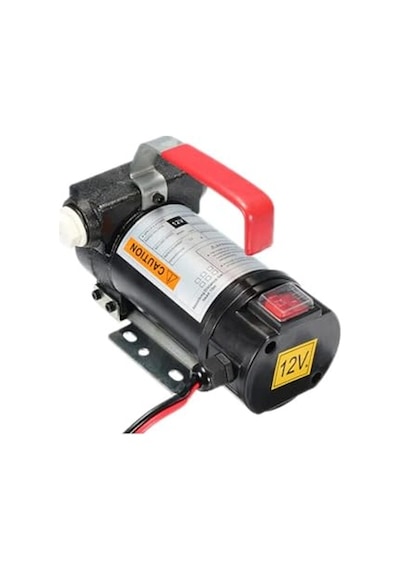 12v Kendinden Emişli Elektrikli Taşınabilir Yakıt Sıvı Yağ Aktarma Mazot Pompası Paslanmaz Gövdeli