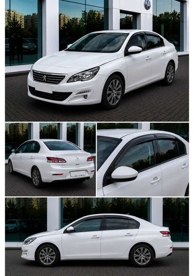 Peugeot 408 2010-2019 Araca Özel Cam Rüzgarlığı A+