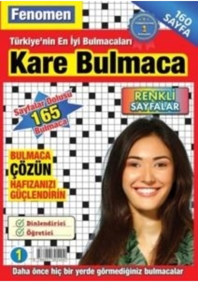 Fenomen Kare Bulmaca 1 -  Maxı Yayıncılık
