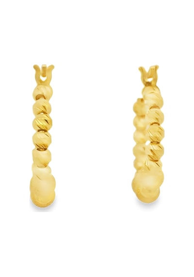 Cigold Taşsız Küpe 14 Ayar Altın 3.80 Gr Oa-k1tb01029347 Renkli