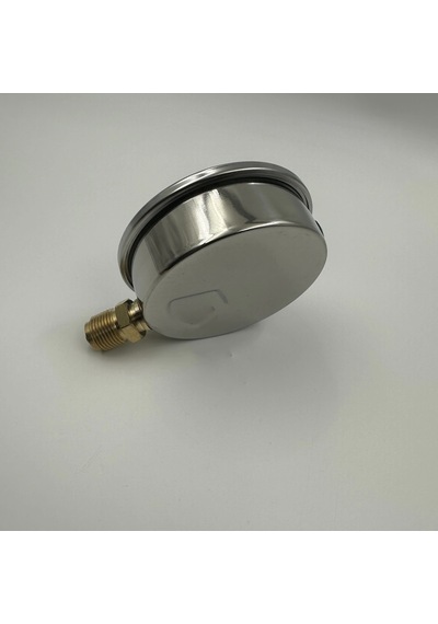 Ø 100 - 0 - 400 Bar 1/2 Gliserinli Alttan Çıkışlı Manometre