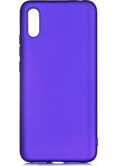 Xiaomi Redmi 9a Kılıf Zore Premier Silikon Kapak Saks Mavi