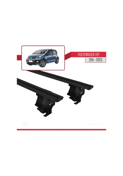 Volkswagen Up 2011-2023 Arası İle Uyumlu Ace-4 Ara Atkı Tavan Barı Siyah