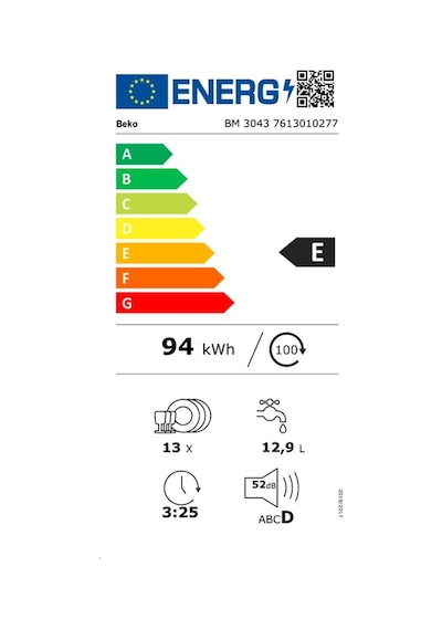 Beko BM 3043 3 Programlı 13 Kişilik Bulaşık Makinesi