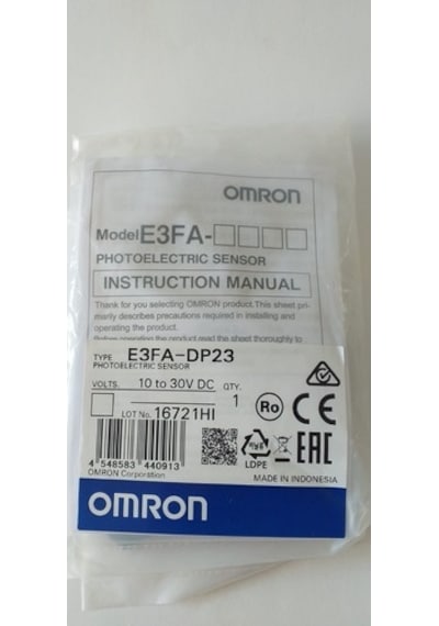 E3Fa-Dp23 Omron Konnektörlü Fotosel Sensör