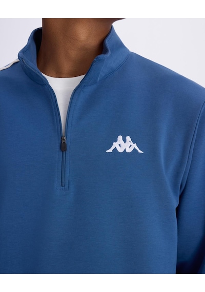 Kappa Authentic 222 Banda Pulliogt Erkek Petrol Mavisi Regular Sweatshirt