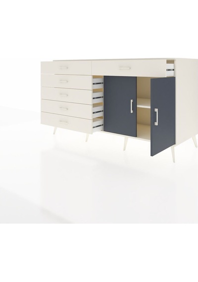 Kronos Konsol Tek Raflı 6 Çekmeceli 2 Kapaklı 176x59x99 Aytaşı-an Aytaşı-antrasit/aytaşı Kronos Konsol Tek Raflı 6 Çekmeceli 2 Kapaklı 176x59x99 Aytaşı-an Aytaşı-antrasit/aytaşı