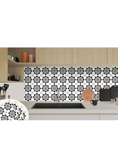 Tink Kendinden Yapışkanlı Fayans Kaplama Şam Desenli 30x30 Cm 11 Adet 1 M²
