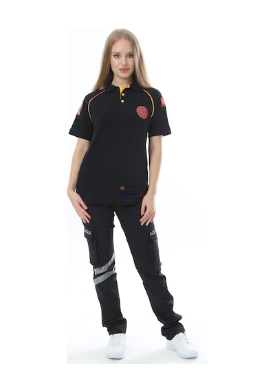 Yeni Acil Sağlık Lakost Kısa Kol T-shirt Lacivert