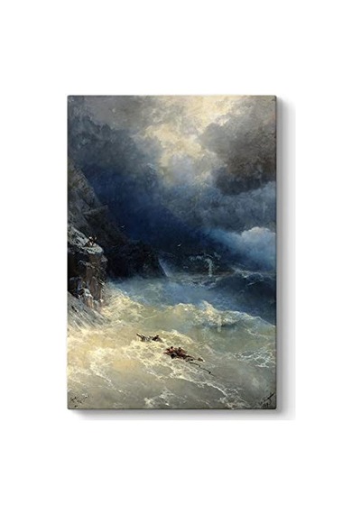 Ayrex Ayvazovski - Fırtına Tablosu 30 X 45
