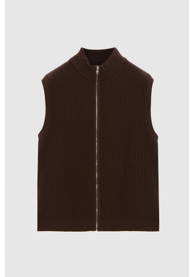 Twn Slim Fit Kahverengi Süveter 5ec060011237m 201