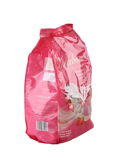 Dolcebon Çilek Aromalı Kremalı Praline 1000 Gr. 1 Paket