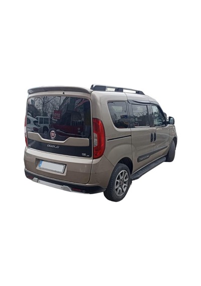Fiat Doblo D3 D4 2010 - 2023 Sport Style Spoiler Plastik