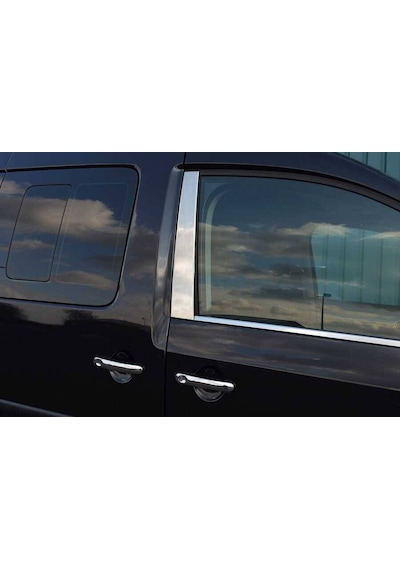 Vw Caddy Krom Kapı Direği 2 Parça Mini Van 2003 ve Sonrası