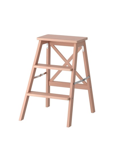 Bekvam Portatif Merdiven , Kayın, 63 Cm Katlanır Portatif