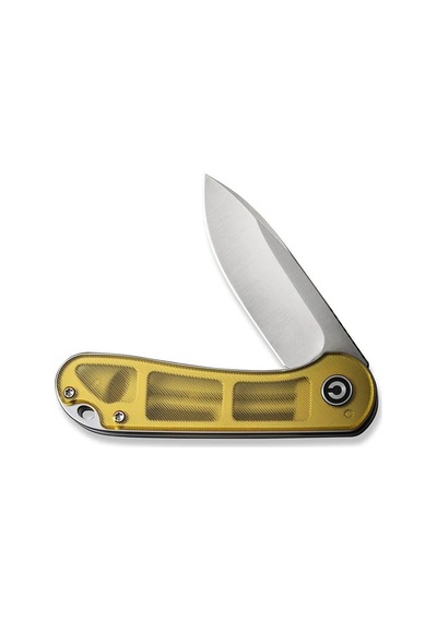 Civivi Elementum Polished Ultem Handle Satin Finished D2 Blade Kamp Çakı Sarı