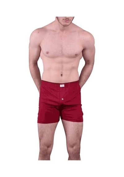 Erkek Siyah Havlu Kemer Penye Boxer 127 Jiber 127