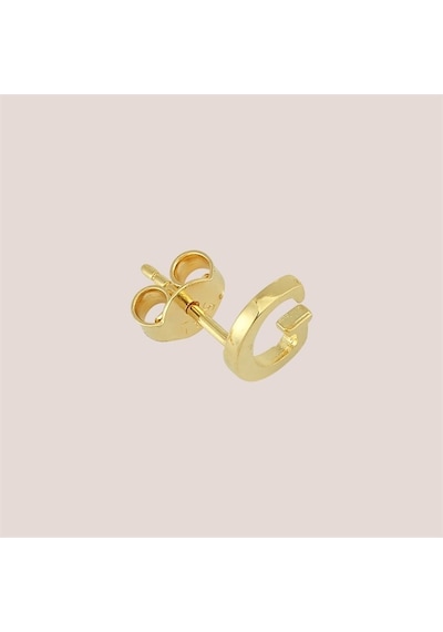 Goldkupe 14 Ayar Altın G Harf Küpe 0,46 Gr-1364
