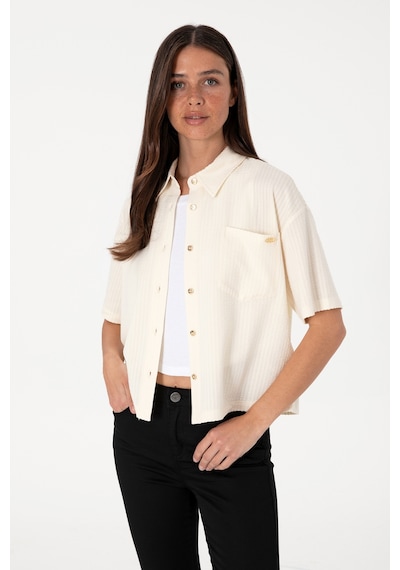 U.s. Polo Assn. Kadın Krem Gömlek Örme 50299843-vr071 Krem