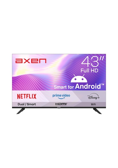 Axen AX43FMLN-A14S 43" 110 Ekran Uydu Alıcılı Full HD Android Smart LED TV