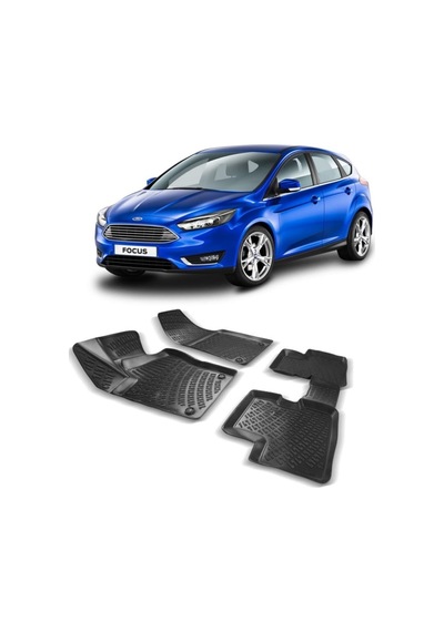 Ford Focus 2 2005-2010 Arası 3d Oto Paspas Seti - Pra-1708446-7670 İle Uyumlu Sku: Smgstka1da63e66c