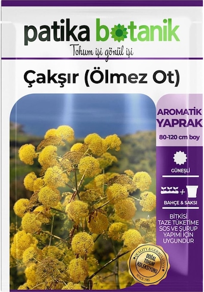 200 Adet Çakşır Ölmez Ot Tohumu