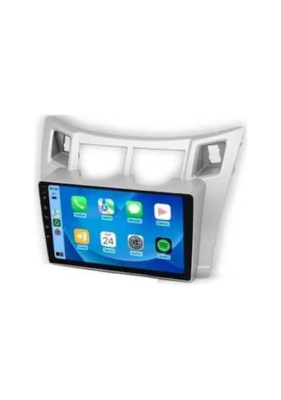 Toyota Yaris 2007-2011 Gri 4gb Ram 32gb Hafıza 4 Çekirdek Carplay Kamera Android Multimedya 9"