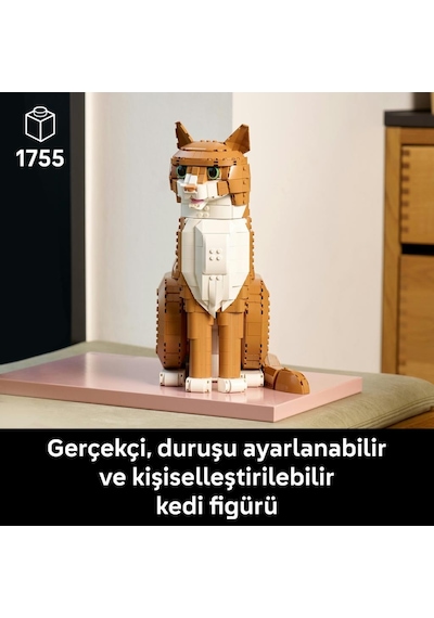 Lego 21376 Ideas Turuncu Kedi