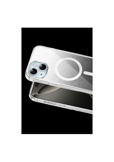 Onegif Apple İphone 15 Sora Simli Magsafe Kapak - Siyah