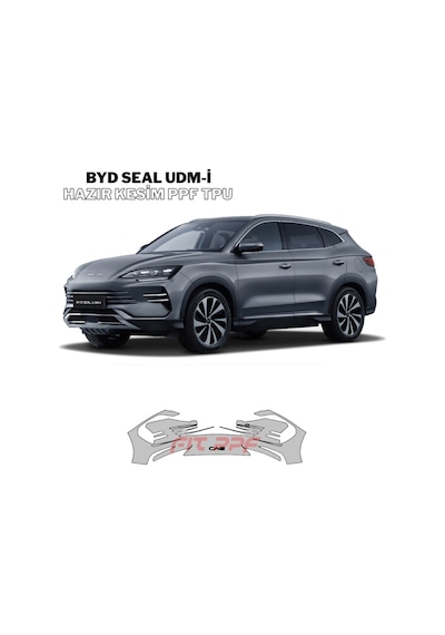 Byd Seal U Dm-i Hazır Kesim, 210 Mikron Premium Tpu Ppf Film Şeffaf Boya Koruma-ön Tampon