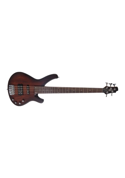 Cort Arona5obr Bas Gitar, 5 Telli, Open Pore Kahve Burst, Desoni