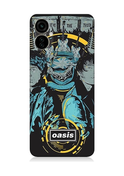 Tecno Camon 19 Neo Uyumlu Oasis Albüm Posteri Desenli Silikon Kılıf