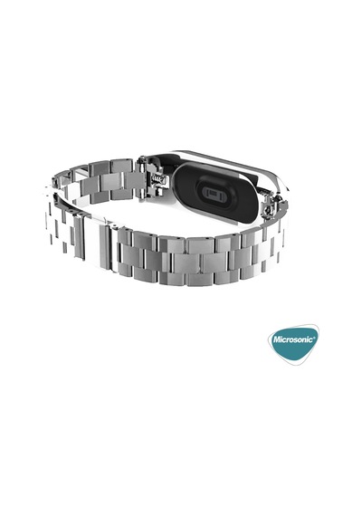 Microsonic Xiaomi Mi Band 7 Metal Stainless Steel Kordon