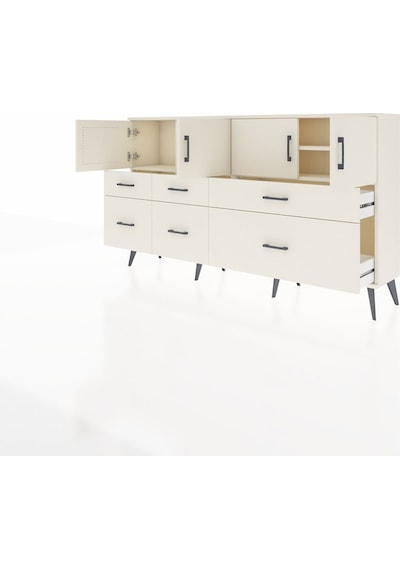 Arges Konsol 4 Raflı 6 Çekmeceli 4 Kapaklı 176x30x99 Aytaşı-aytaşı Aytası - Aytası Arges Konsol 4 Raflı 6 Çekmeceli 4 Kapaklı 176x30x99 Aytaşı-aytaşı Aytası - Aytası