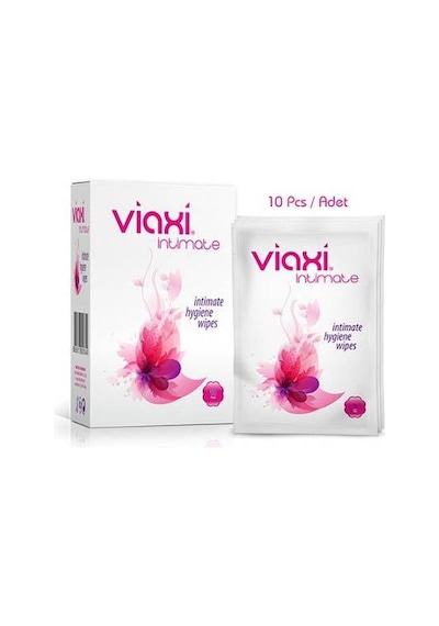 Viaxi Intimate Genital İntim Hijyen Mendili 10'lu