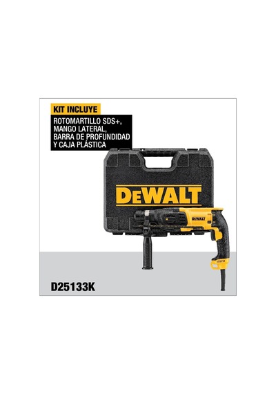 D25133k/ Qs Sds-plus Pnömatik Matkap 800w, Sarı/ Siyah