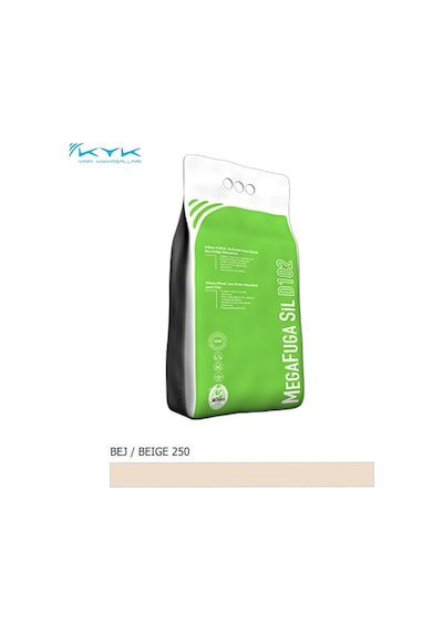 Kyk Silikonlu Seramik Derz Dolgusu , Bej Renk 1kg