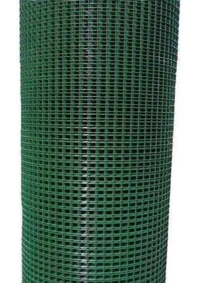 Pvc Puntalı 50 50 Göz 100 Cm 25 Metre Göz Aralıklı Kafes Teli Kümes Teli Tavuk Teli Çit Teli