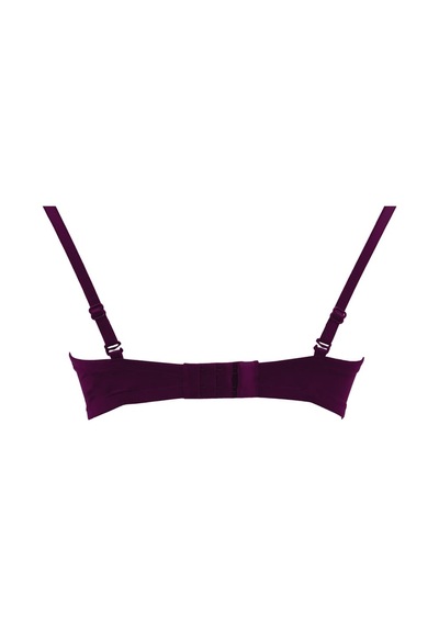Eros Double Push-up Straplez Sütyen Bordo