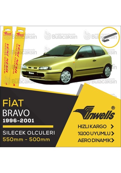 Fiat Bravo Muz Silecek Takımı 1996-2001 İnwells N11.1567