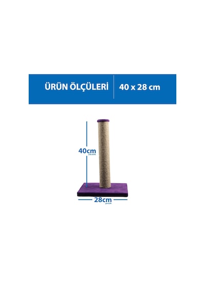 Herniks Çubuk Kedi Tırmalama Tahtası 40 CM